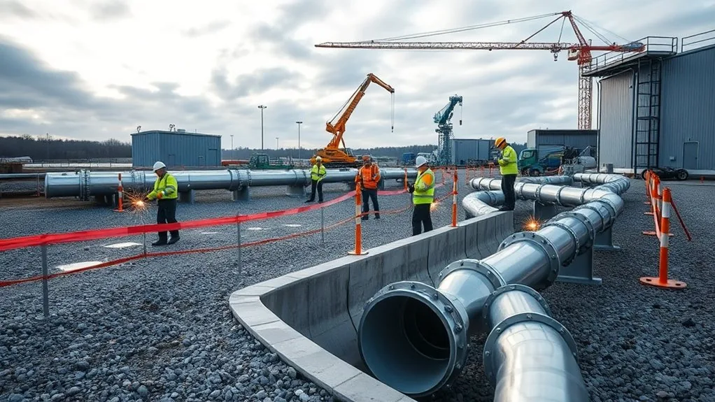 Gas & Oil Pipe Ducting & Installation in Herne Bay