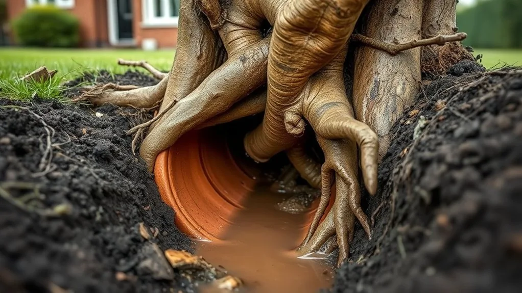 Tree Root Damage in Drains | Detection & Removal in Herne Bay